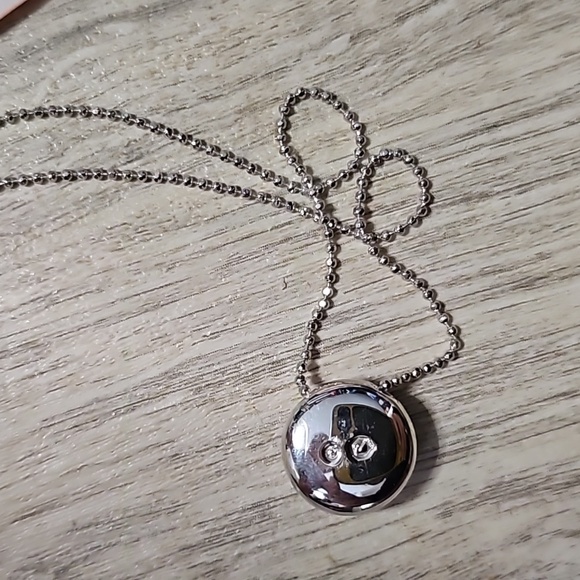 Purple gemstone necklace - Picture 5 of 6